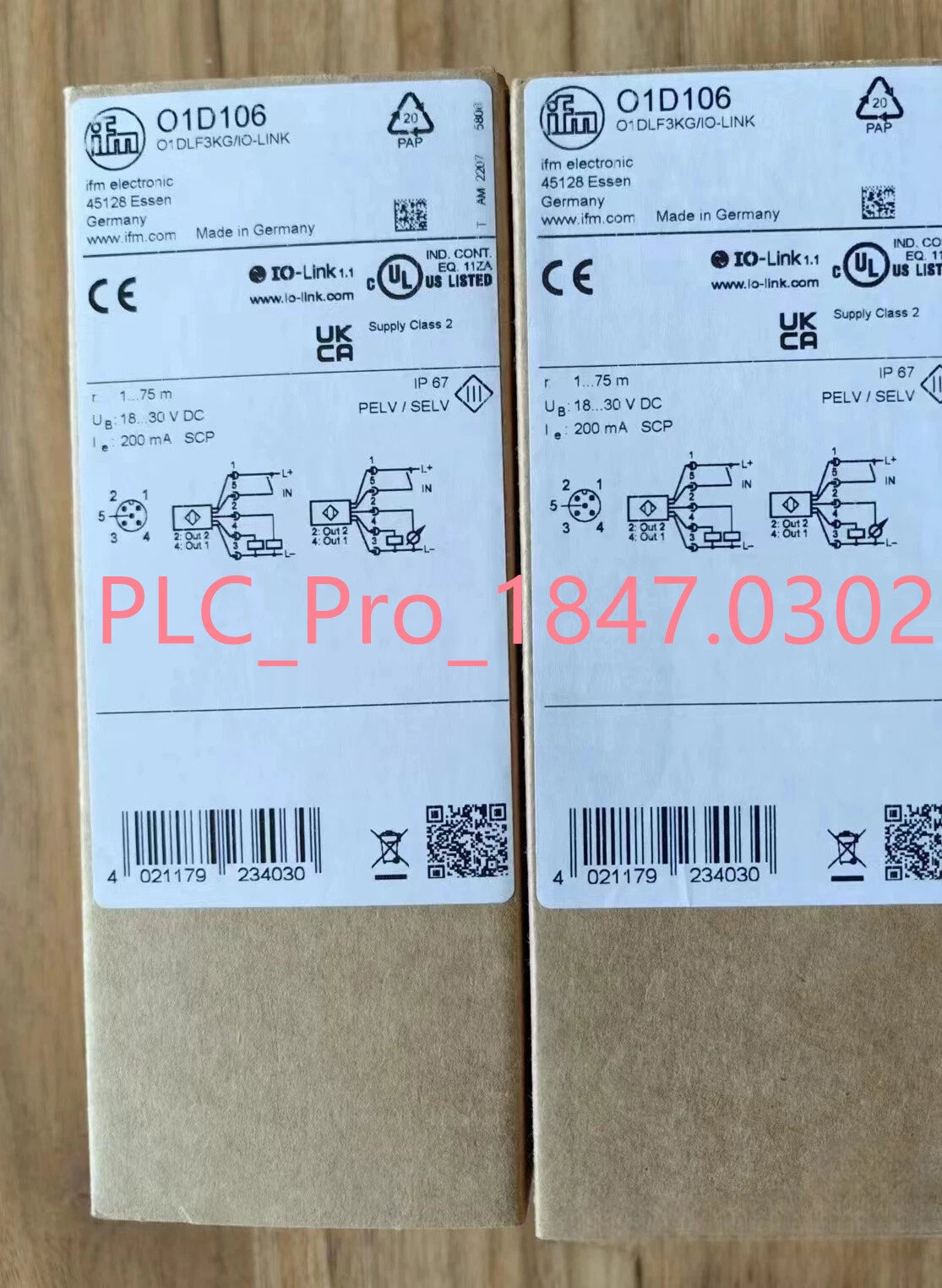 O1D106 1PCS   IFM O1D106 Laser Sensor  Fast delivery #P