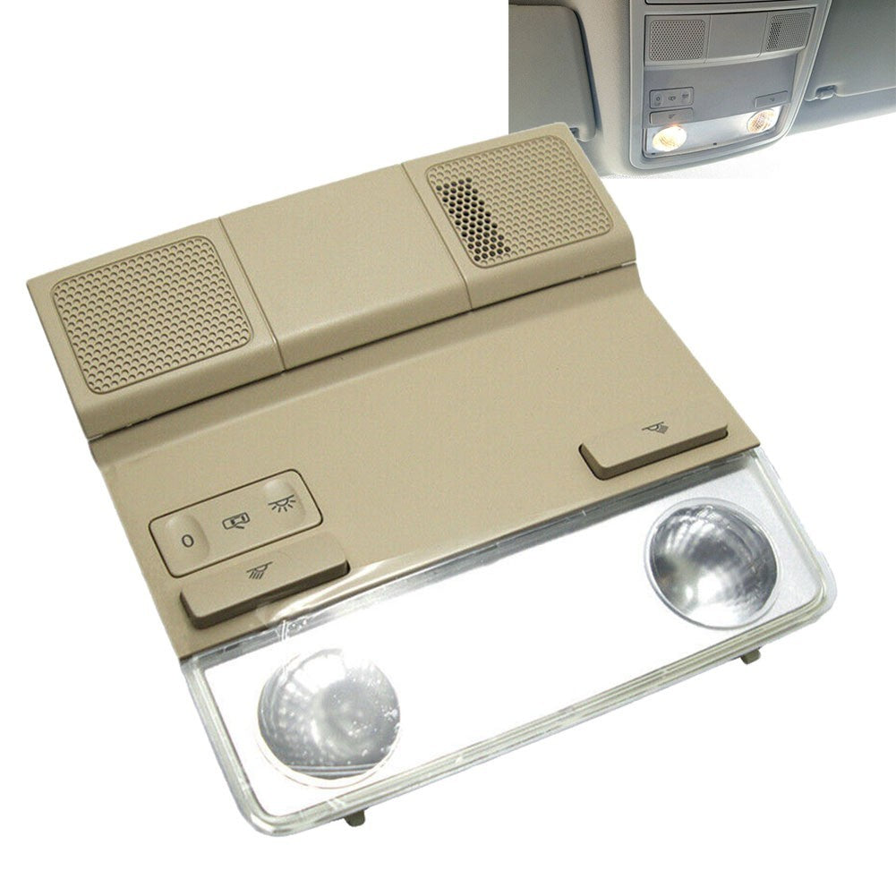 Plastic Beige Car Interior Overhead Dome Map Light Reading Lamp For Golf MK5 MK6