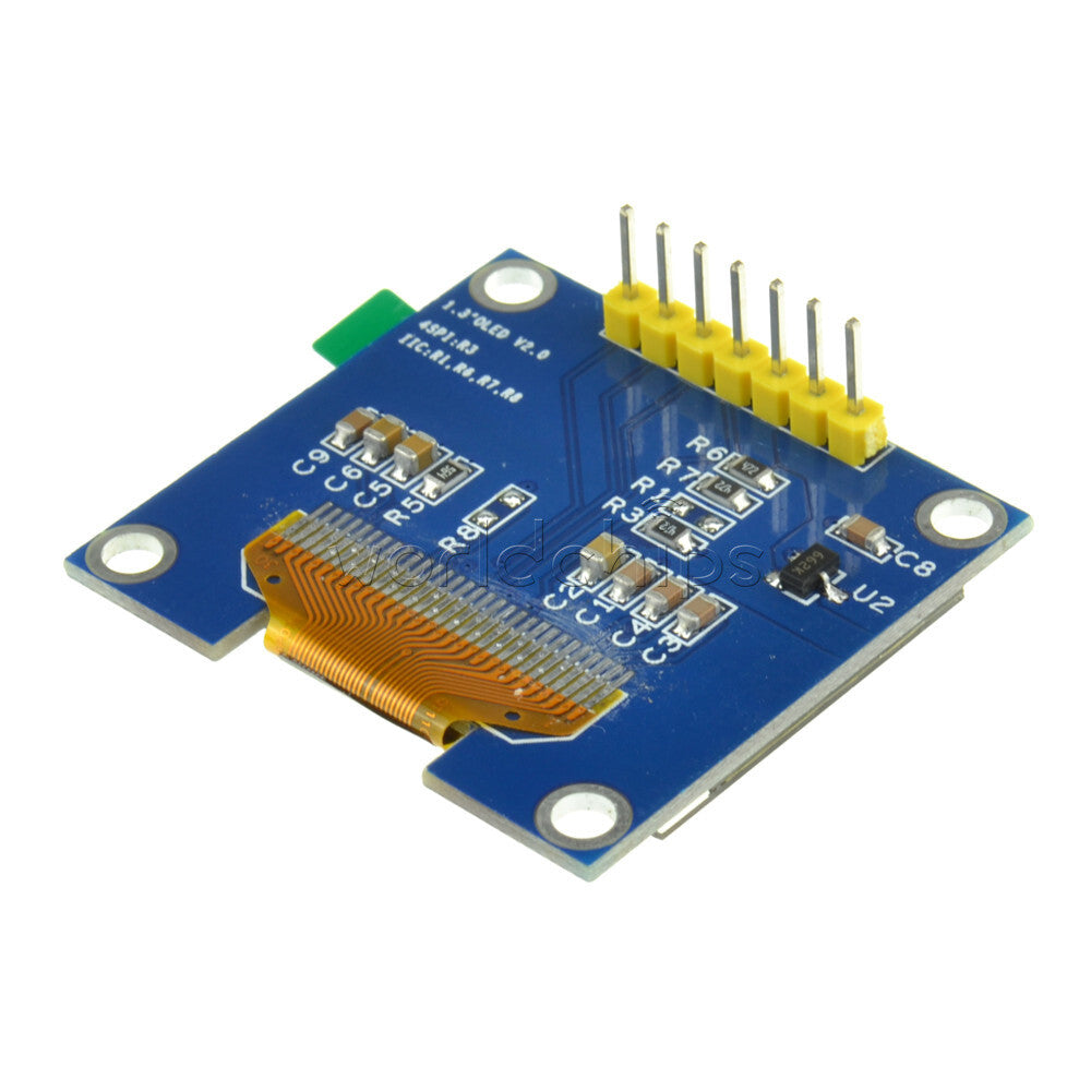 10x 1.3'' Blue SPI Serial 128X64 OLED LCD Display Screen Module FOR Arduino R3
