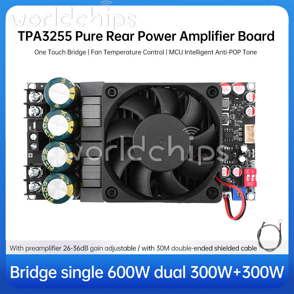 ZK-3002 Digital Amplifier Board High Power TPA3255 Dual 300WX2 /Mono 600W Stereo