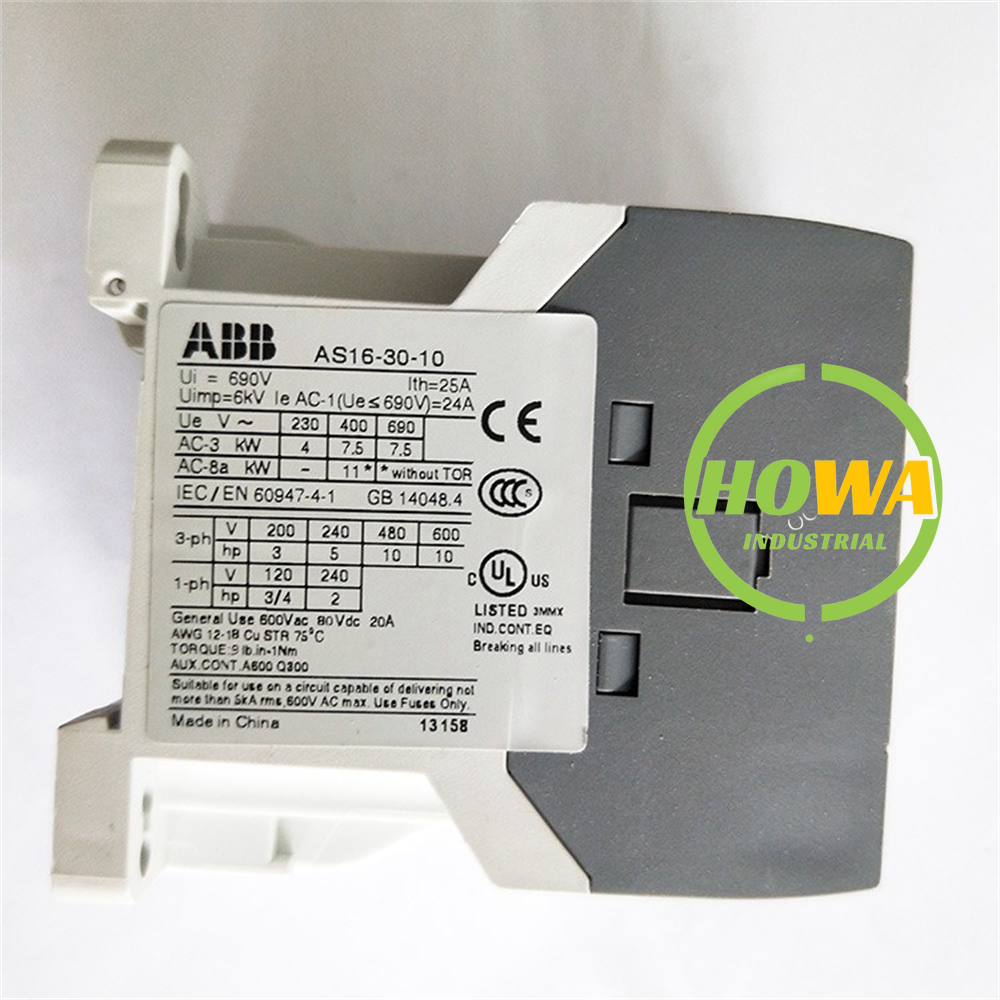 1/piece  ABB AC contactor AS16-30-10-23 AC110V