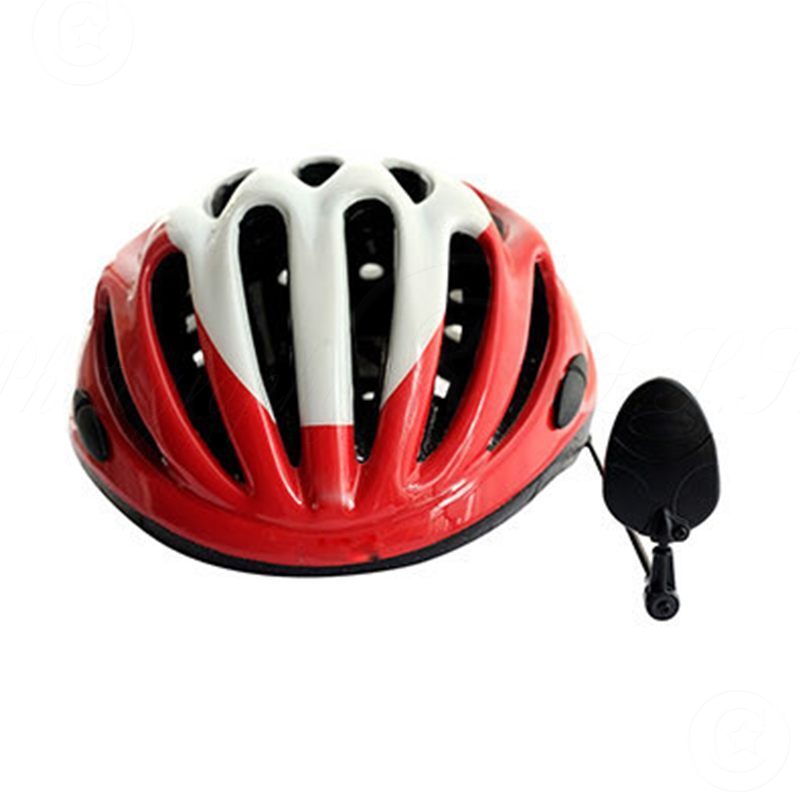 360° Rotatable MTB Bike Cycling Safety Helmet Mount Rear View Mirror For Riding