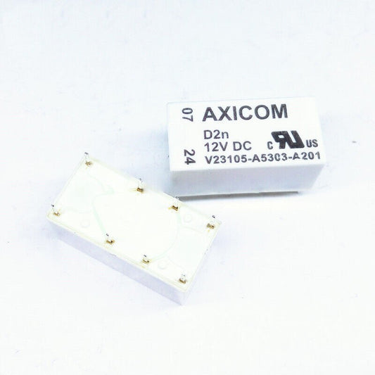 10PCS AXICOM V23105-A5303-A201 Power Relay 12VDC 8Pin