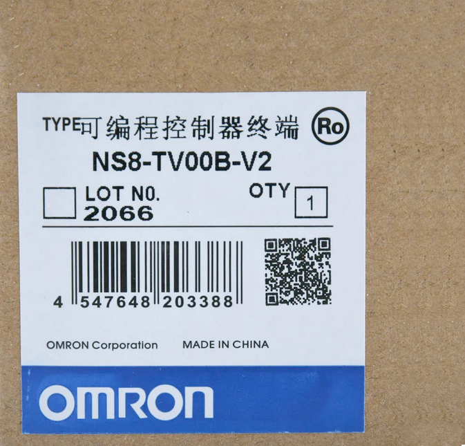 1PCS  Omron Module NS8-TV00B-V2 PLC Touch Screen Panel Unit