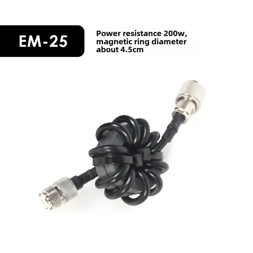830MHz Magnetic Ring for Shortwave Radio with M Male and M Female Interfaces