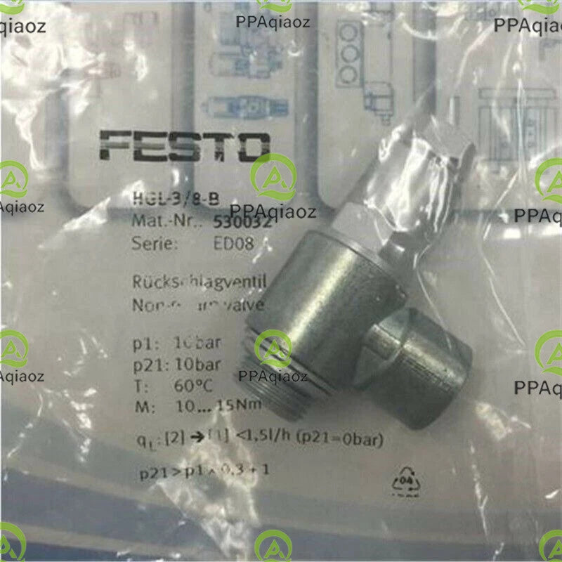 1PC  FESTO HGL-3/8-B 530032 Check Valve Free Shipping
