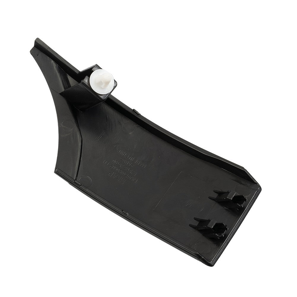 Headlight Lower Kit Front Bumper Grille Metal Molding Trim Panel Moulding Black