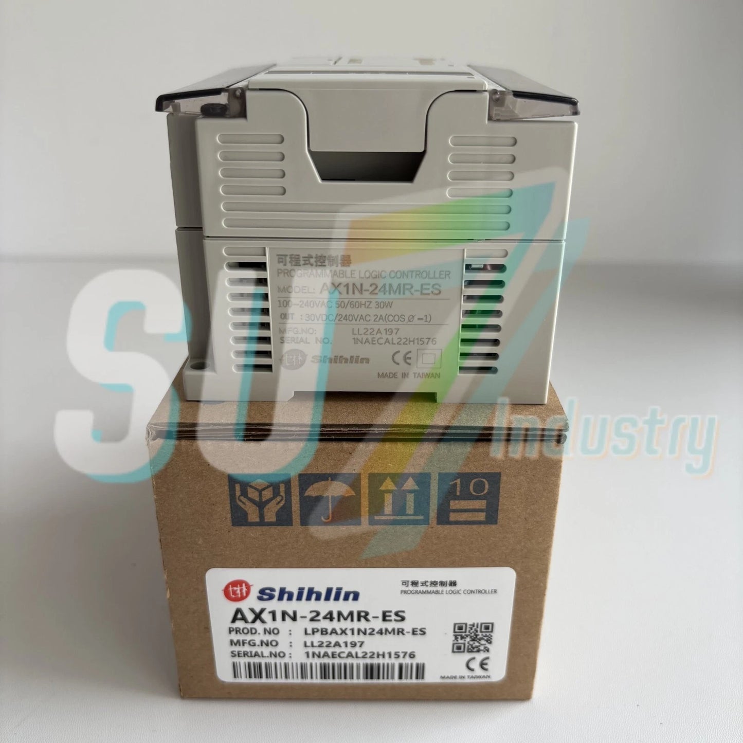 Shihlin AX1N-24MR-ES PLC Module# 1pcs    In Box