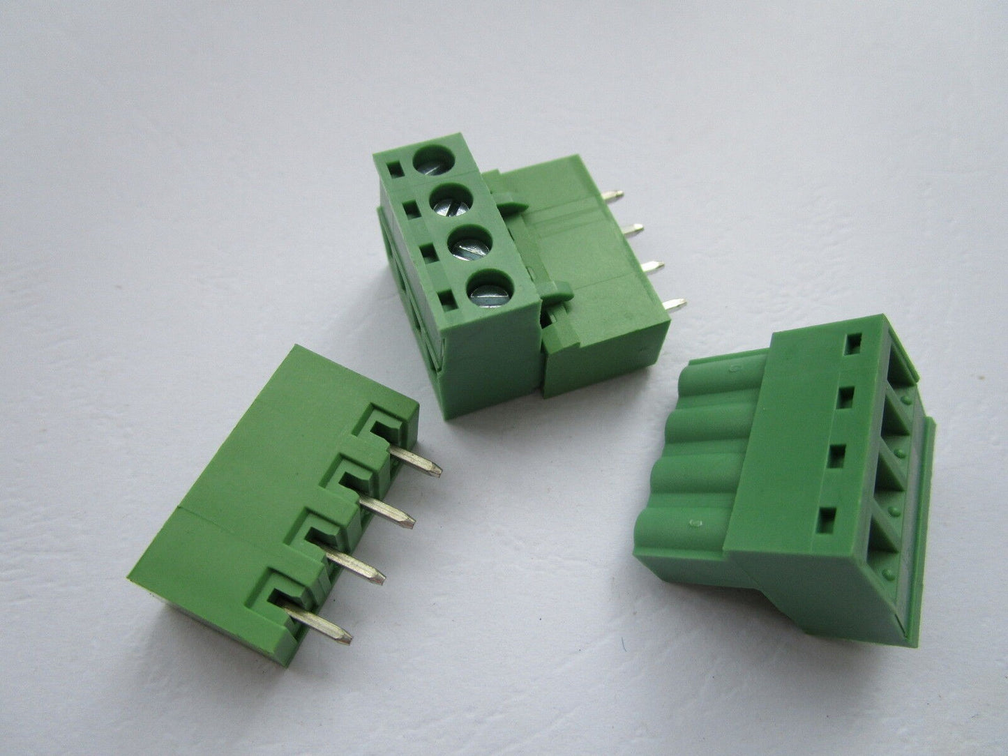 30 pcs Close Straight 4pin 5.08mm Screw Terminal Block Connector Pluggbale Type