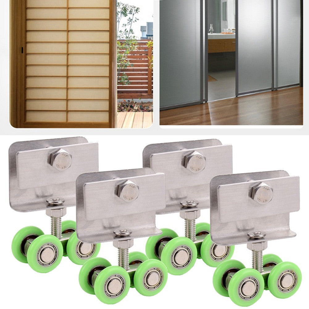 Premium Stainless Steel Fourwheel Pulley Roller for Sliding Glass Doors