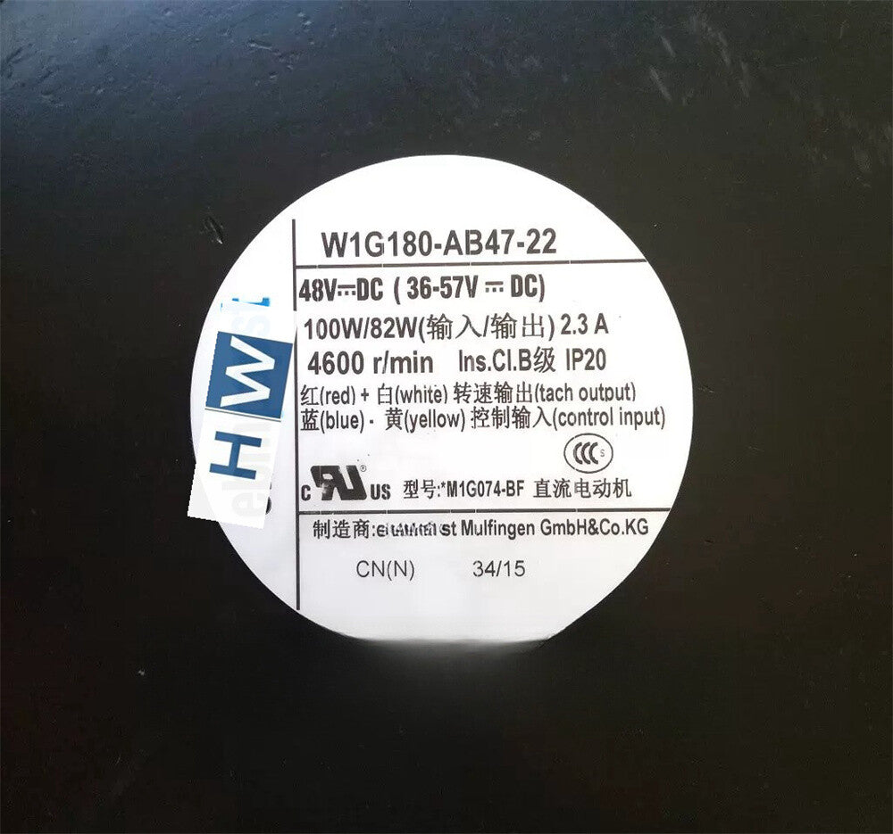 1/piece W1G180-AB47-22 48V 100W 2.3A 200* 70mm 20cm High Air Volume Inverter Fan