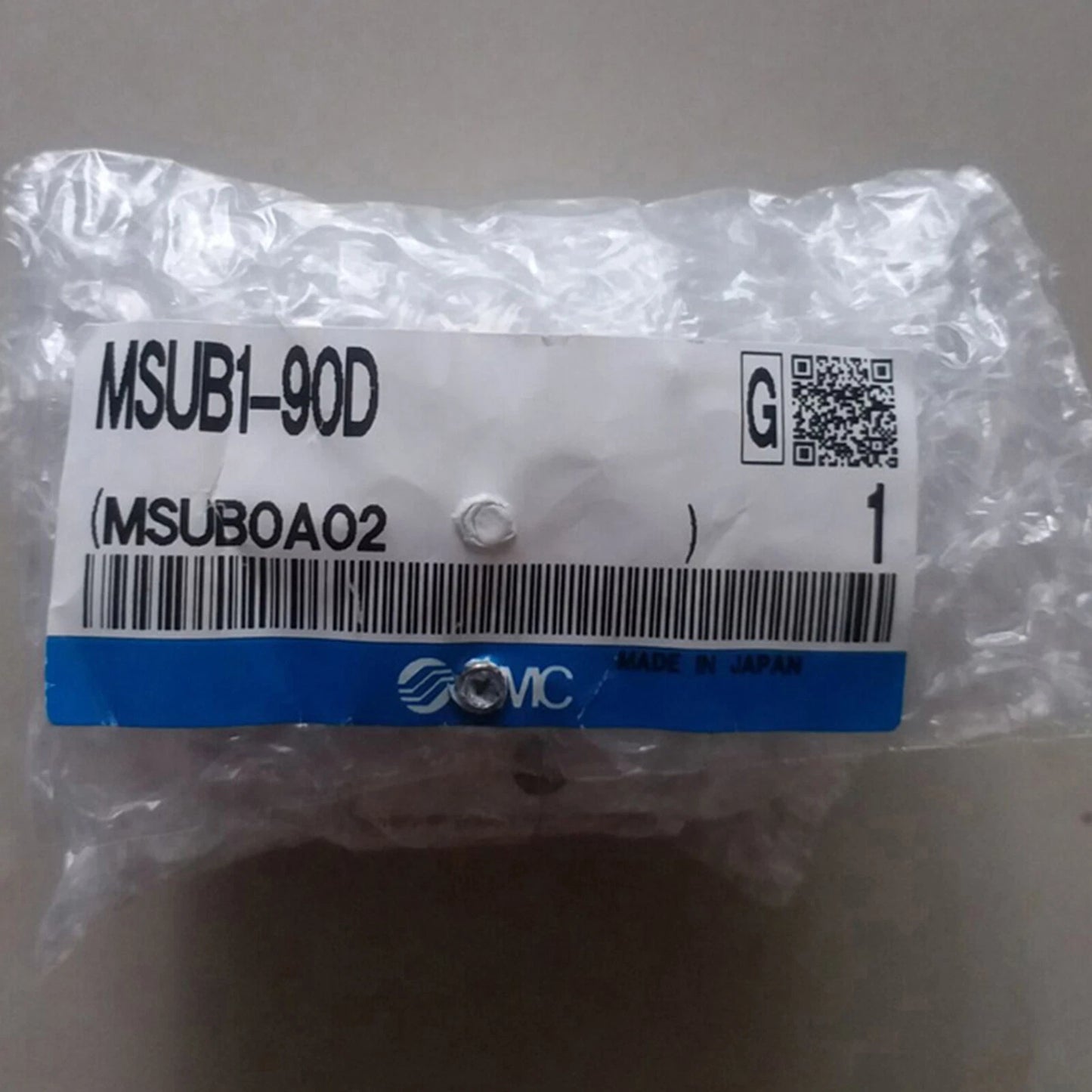 one  SMC MSUB1-90D Rotary Cylinder Free shipping #P