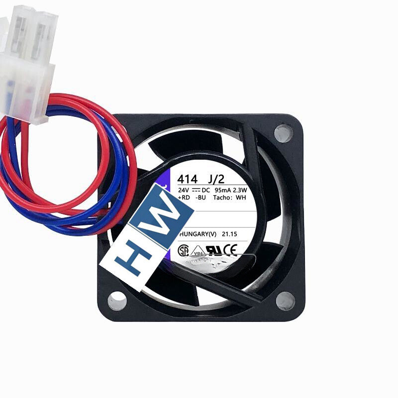 1PC 2-wire 414 J/2 414J2 24V 95mA 2.3W 4025 4CM Inverter Cooling Fan