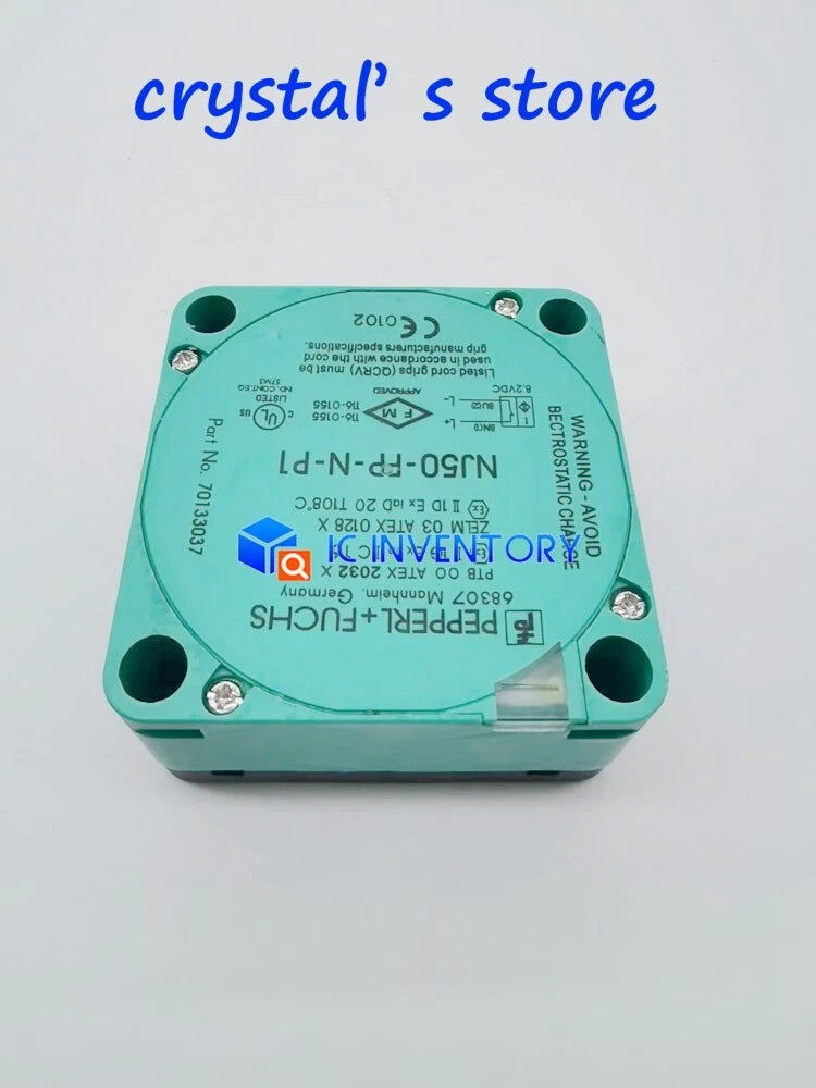 1PCS  Pepperl+ Fuchs NJ50-FP-N-P1 Block Inductive Proximity Sensor #P