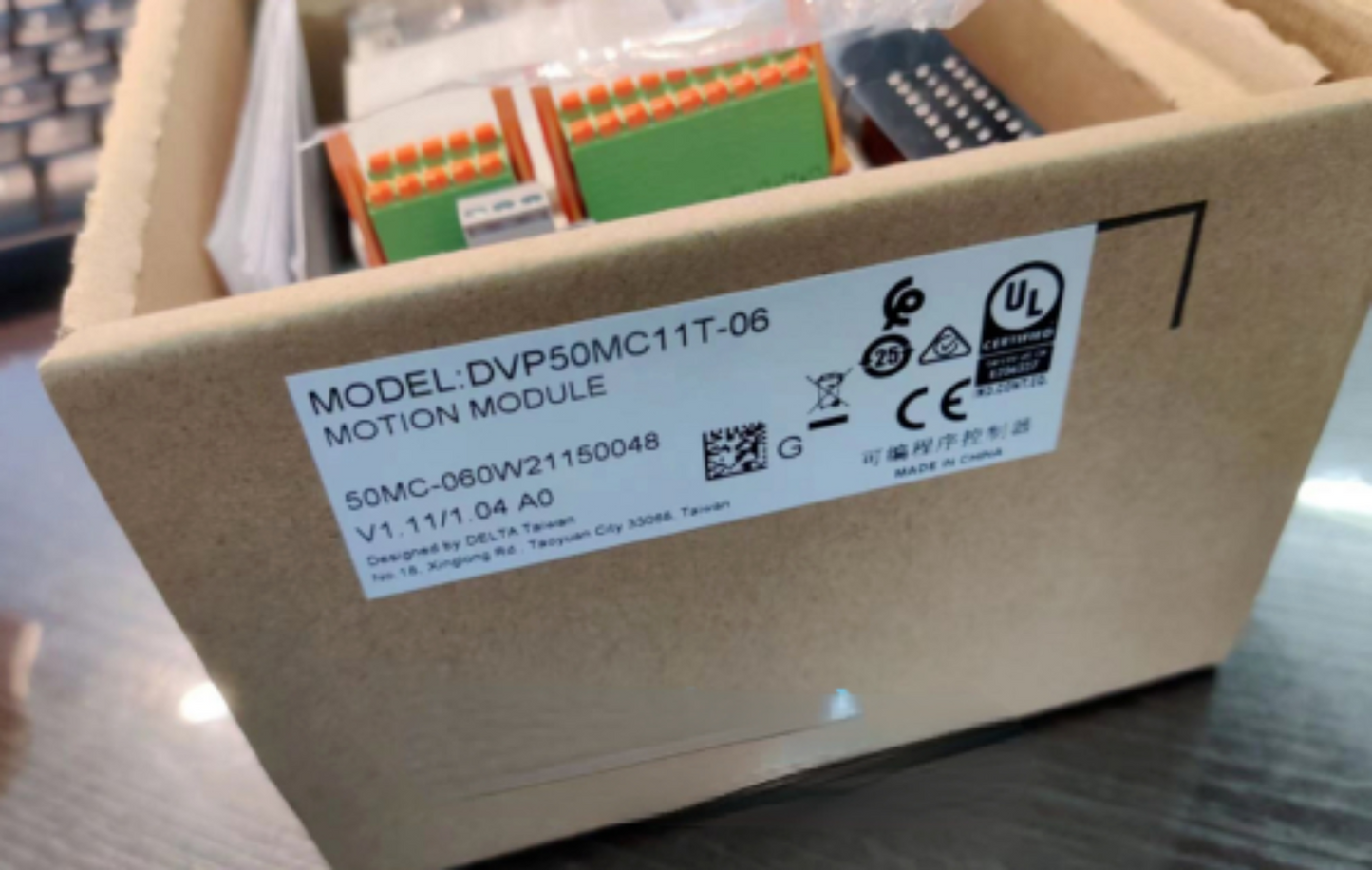 1pcs  Delta DVP50MC11T-06 PLC Module Fast Ship