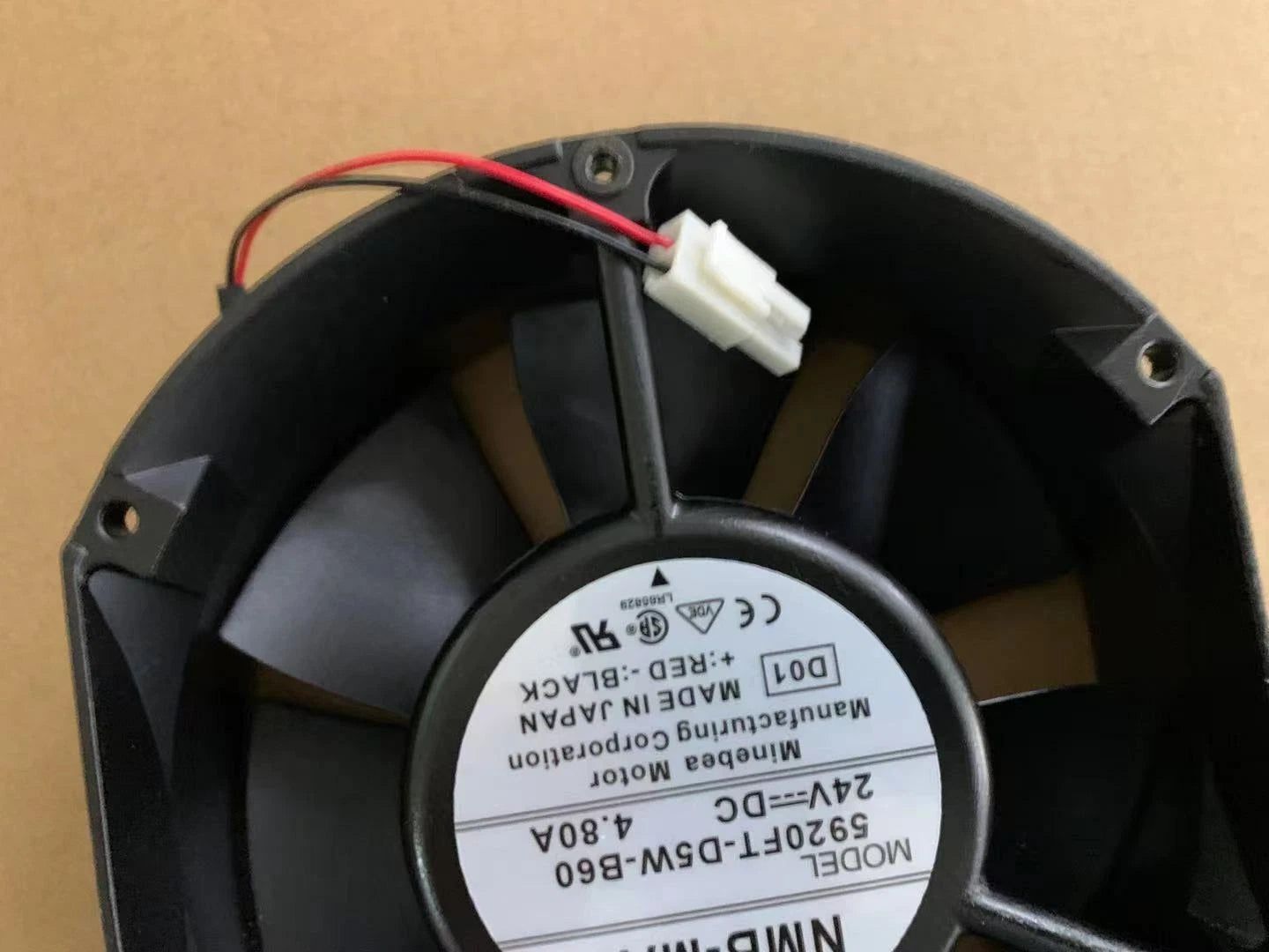 1PC Yaskawa inverter fan 24V 4.8A 5920FT-D5W-B60 HB4A0515 external cooling fan