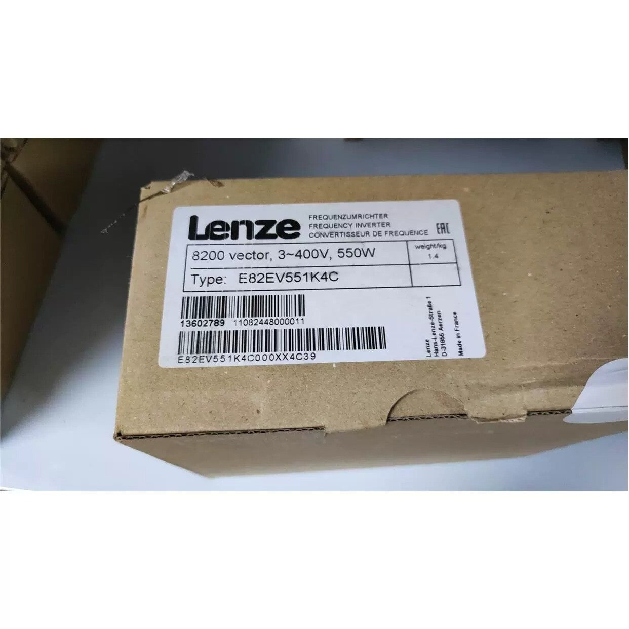 1/Piece  E82EV551K4C E82EV551_4C 3-400V 550KW Lenze Inverter