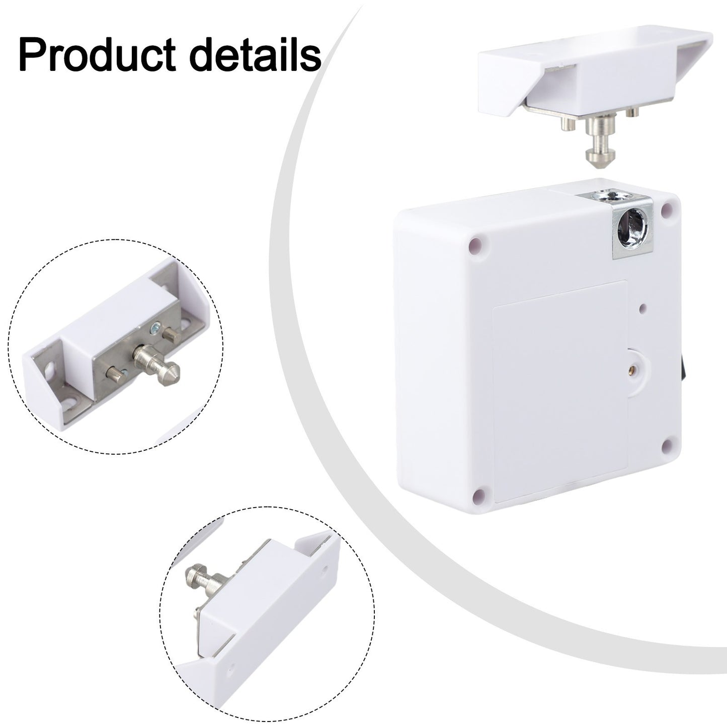 Convenient Smart Drawer Lock with Low Battery Alerts and NFC Technology