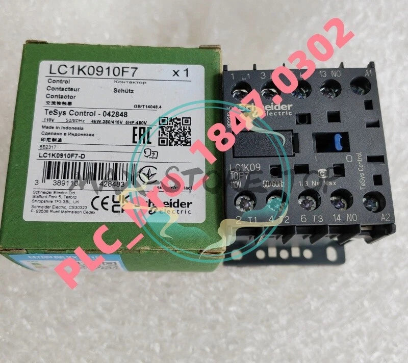 1PCS   Schneider Electric Contactor LC1K0910F7 Fast delivery