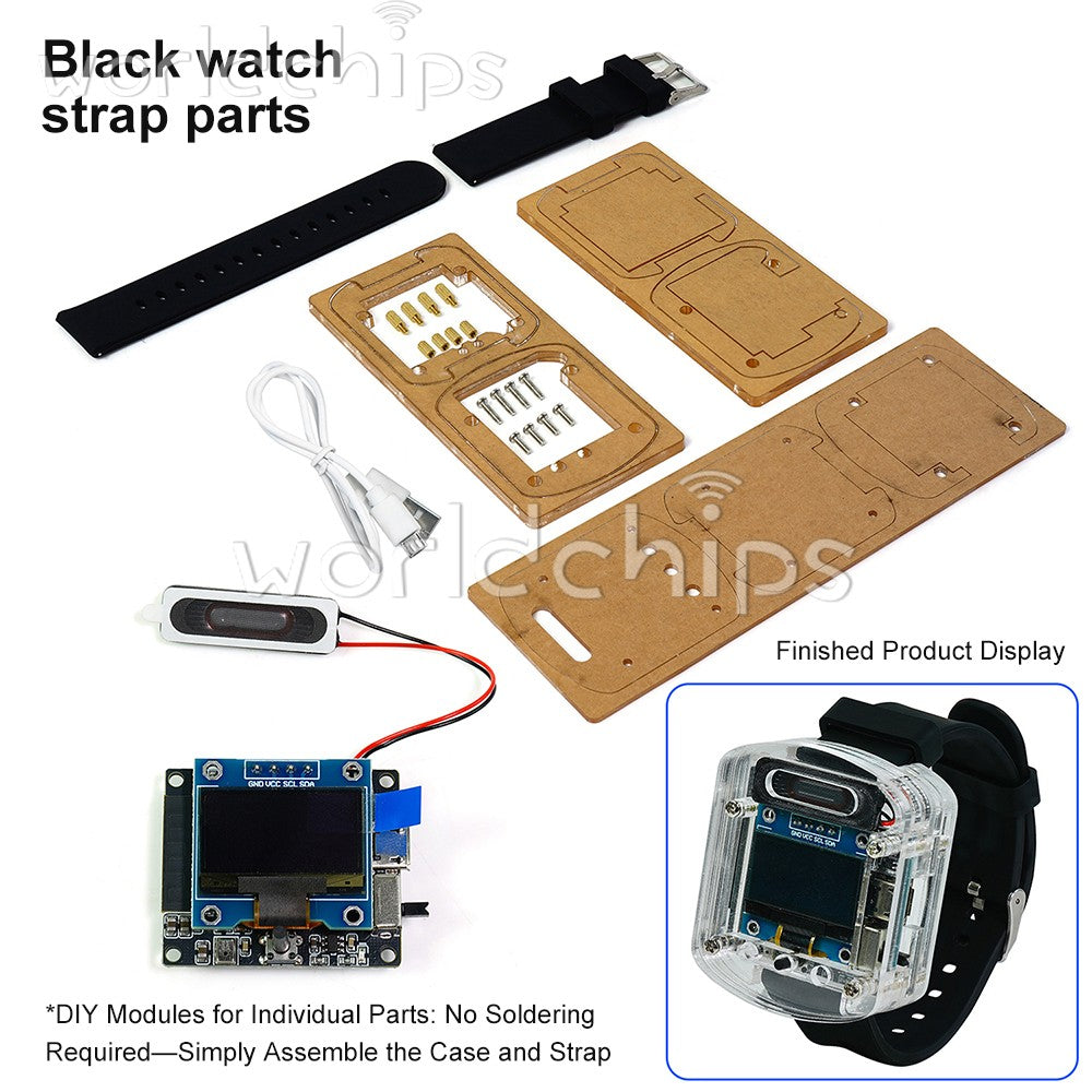 Xiaozhi AI Voice Wrist Watch DIY kit AI Dialogue Development Board ESP32S3N16R8