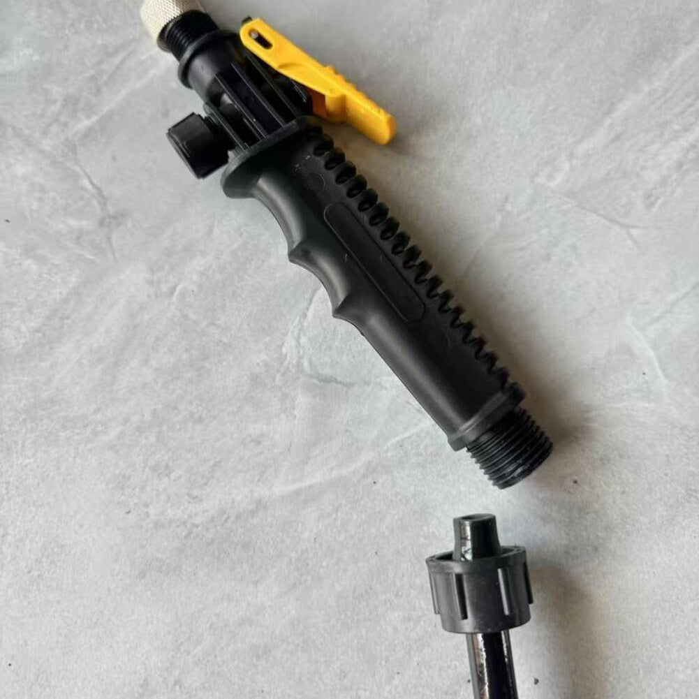 High Pressure Sprayer with Adjustable Nozzle and Ergonomic Trigger Wand Design