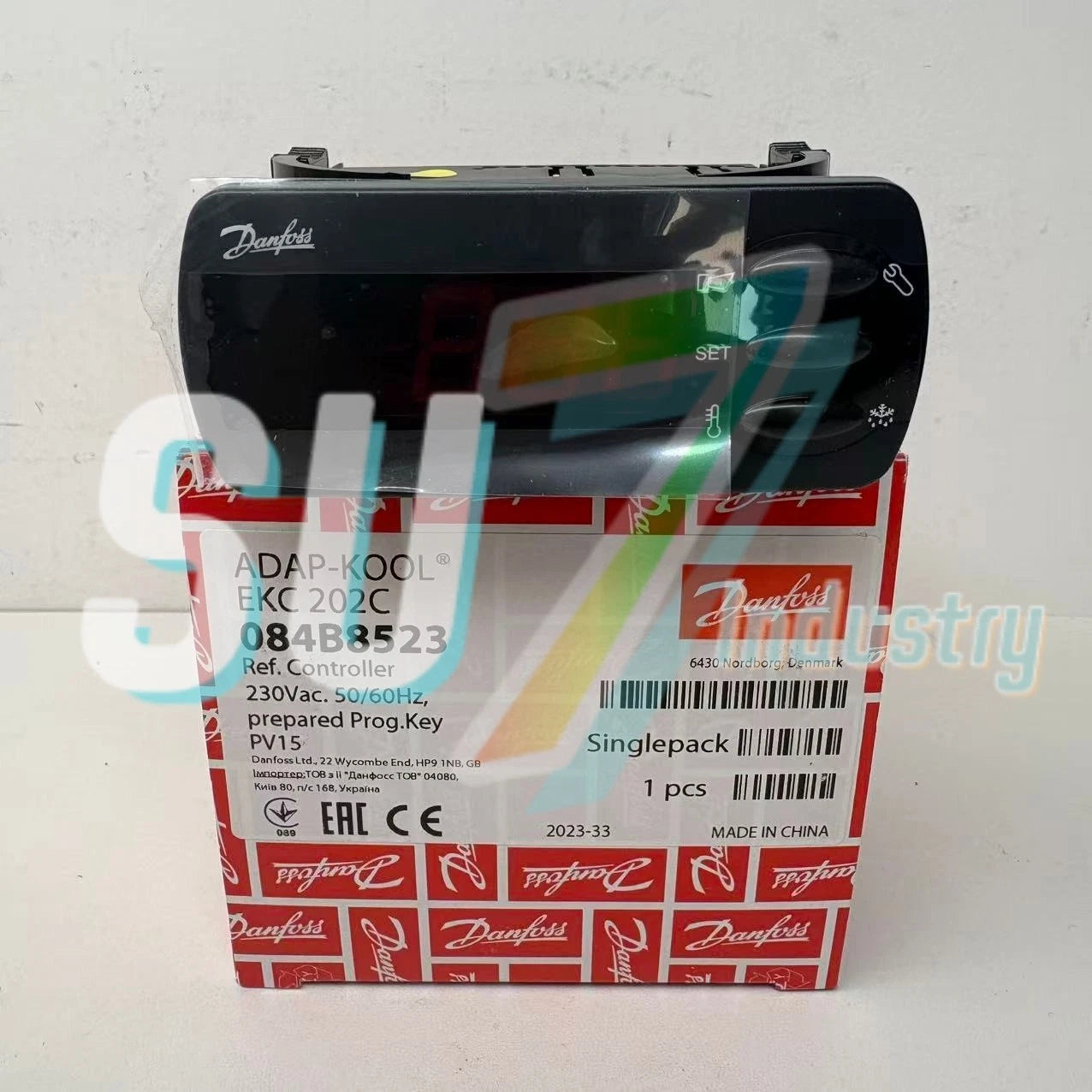 Danfoss 084B8523 EKC202C Temperatur Switch# 1pcs    In Box