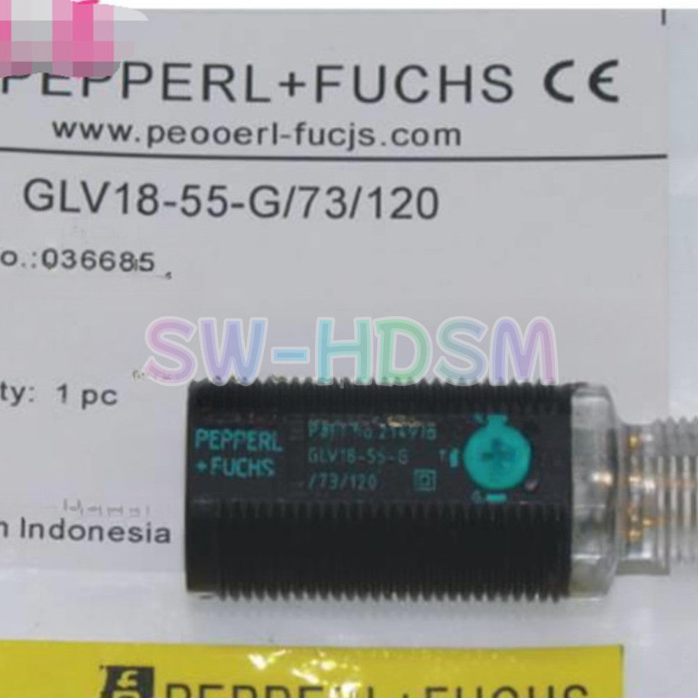 1PCS   PEPPERL + FUCHS GLV18-55-G/73/120 Sensor Freight Free