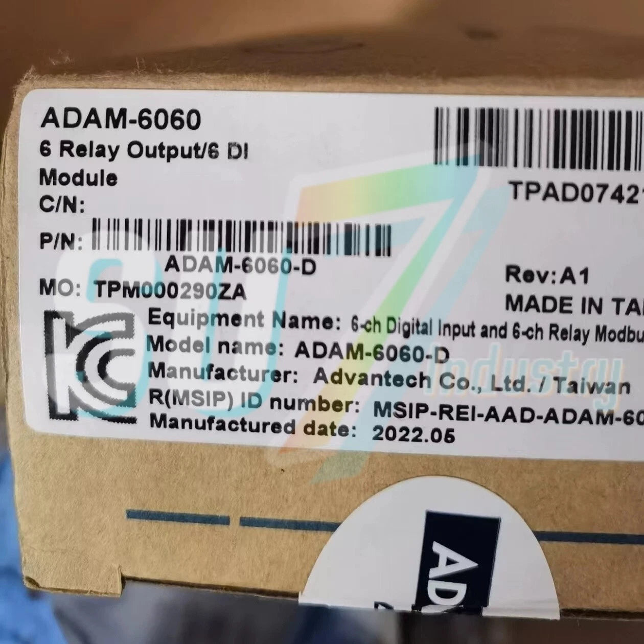 Advantech ADAM-6060 Isolated Module# 1pcs    In Box