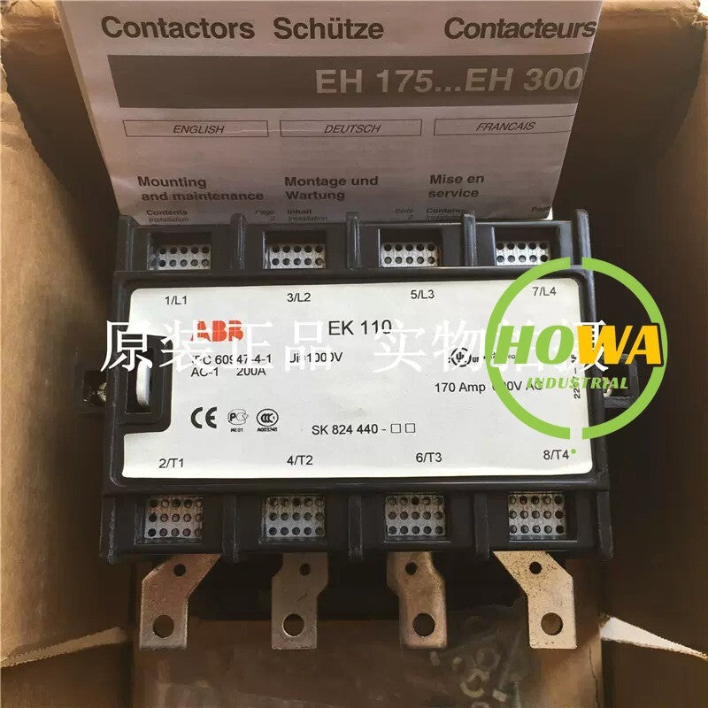 1/piece  ABB AC contactor EK110 EK110-40-11 220-230VAC