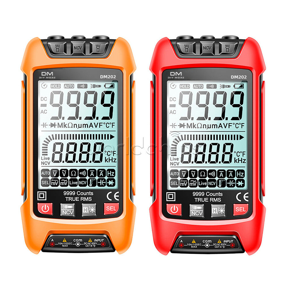 Backlight Digital Multimeter Voltmeter Resistance Capacitance Transistor Tester