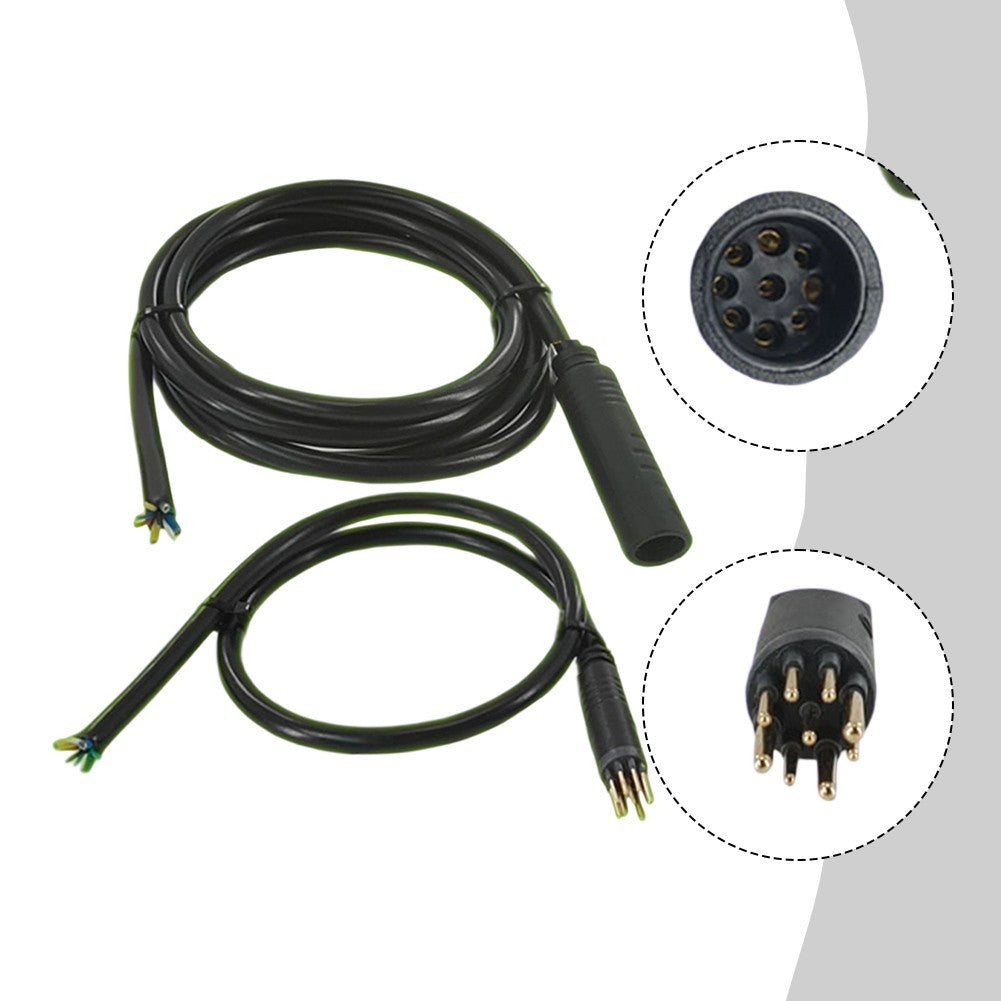Ebike Motor Cable 9 Pin Male and Female Connector for For bafang 40cm 120cm