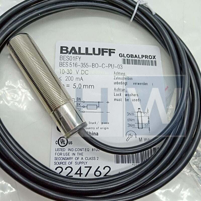 1PC BES01FY Inductive Sensor Proximity Switch BES 516-355-BO-C-PU-03