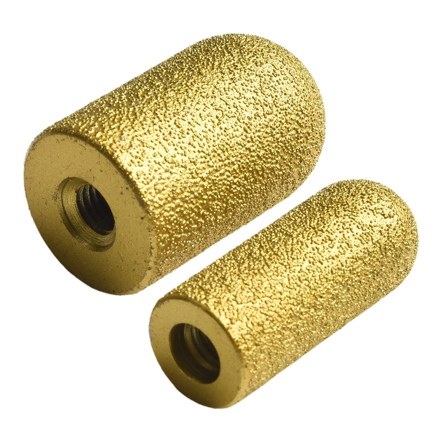 High Performance Diamond Brazed Grinding Heads 2pcs for Stone Finishing Tasks