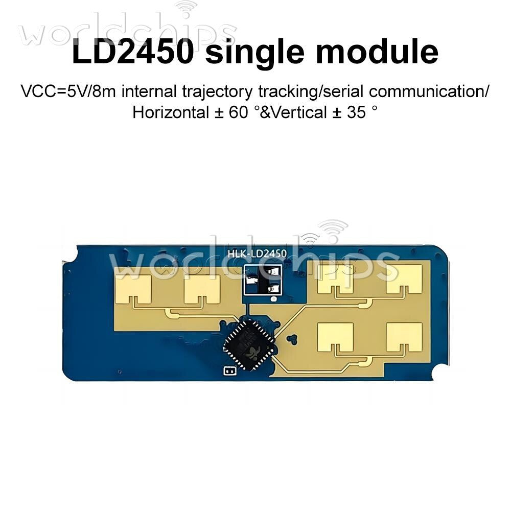 HLK-LD2450 DC5V 24G Human Presence Inductive Radar Sensor Motion Module Kit