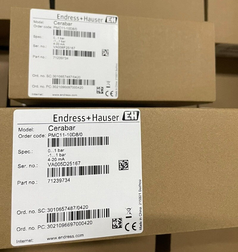1pcs EH Endress+Hauser PMC11-AA1U1HBWBJA Pressure Sensor PMC11-10D8/0