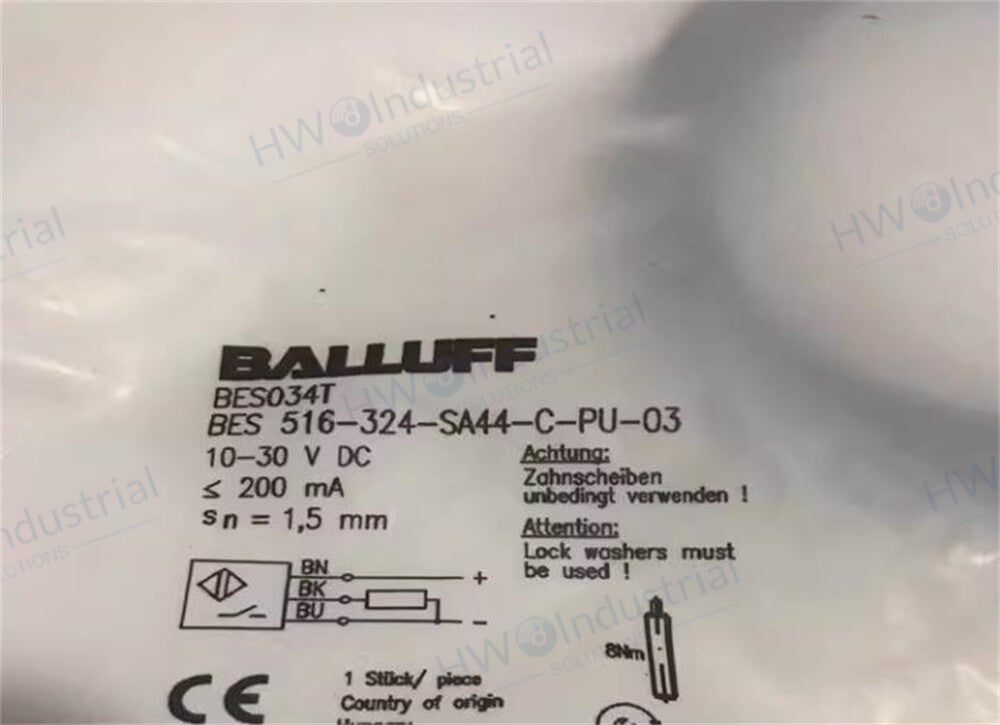 1/Piece BES034T BES 516-324-SA44-C-PU-03 BALLUFF Proximity Switch sensor