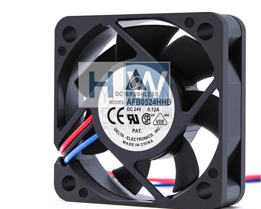 1PC Delta AFB0524HHB 5CM 5015 24V 0.12A Chassis Inverter Cooling Fan