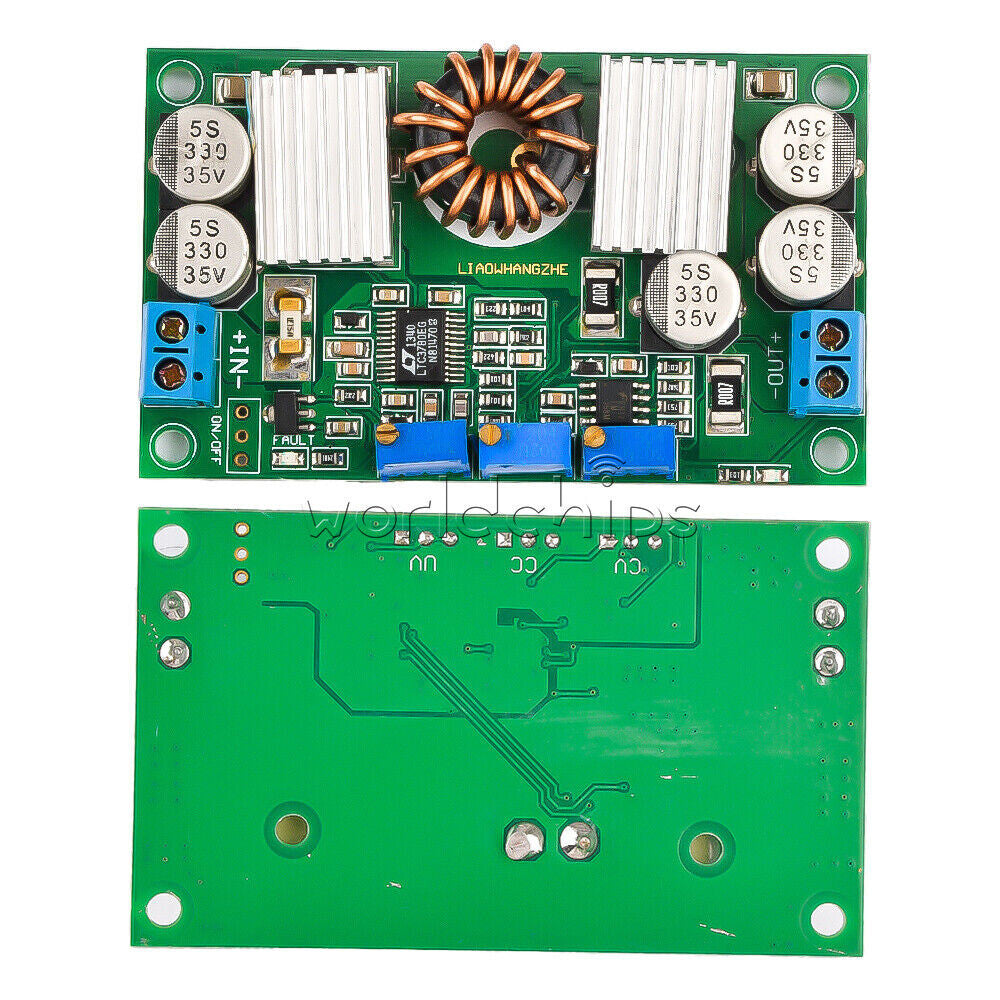 LTC3780 10A DC 5V-32V to 1V-30V Auto Step Up Down Regulator Charging Module