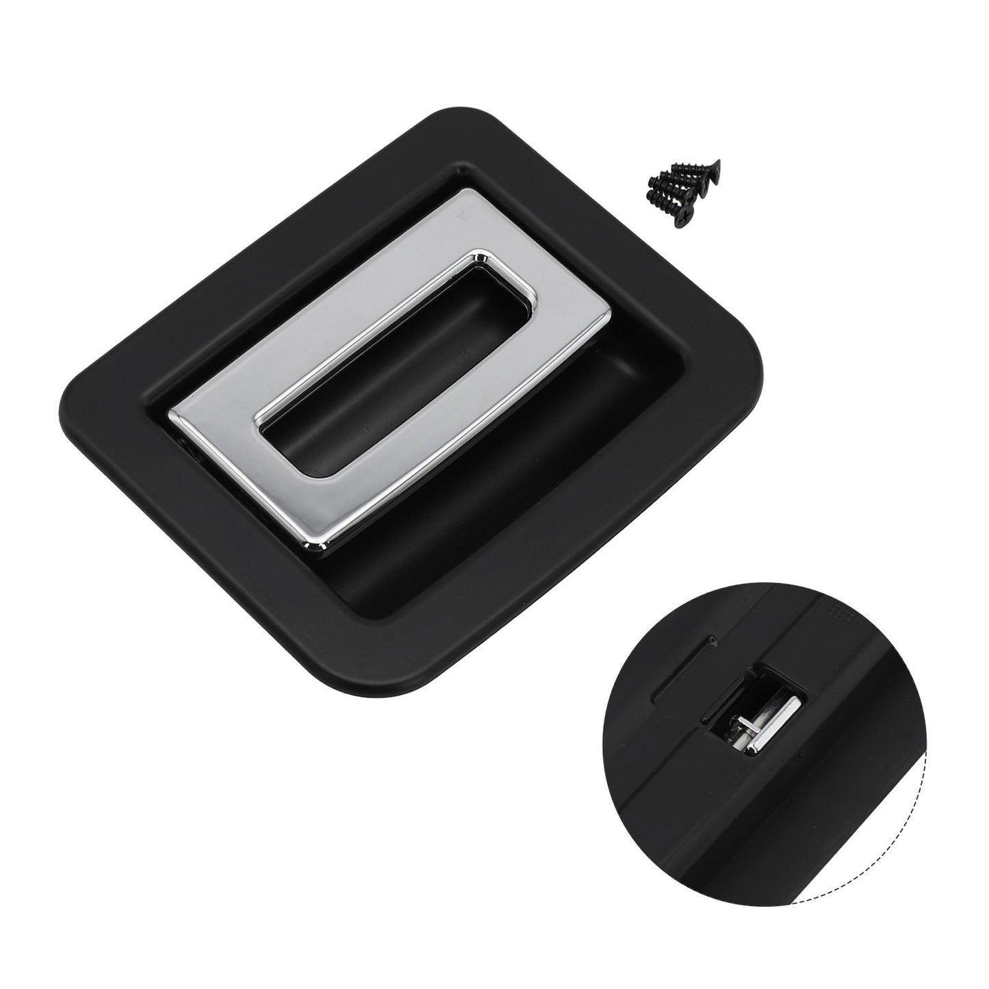 High Quality Black Spare Tire Trunk Floor Handle Cover for For Cayenne