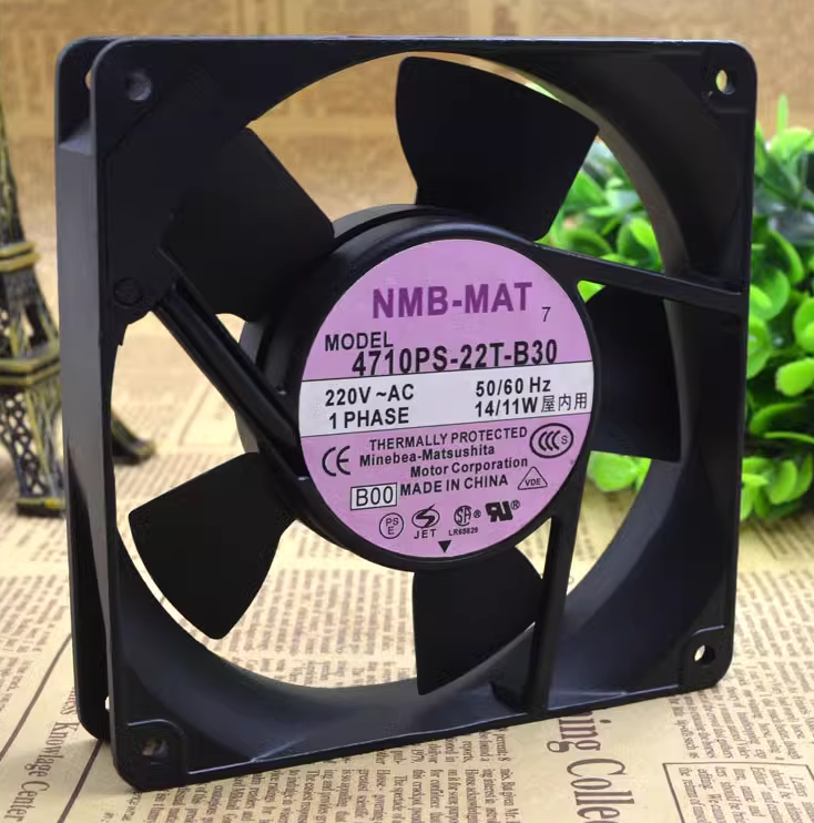 NMB 4710PS-22T-B30 119*119*25MM AC220V 14/11W 220V 50/60HZ fan insert type