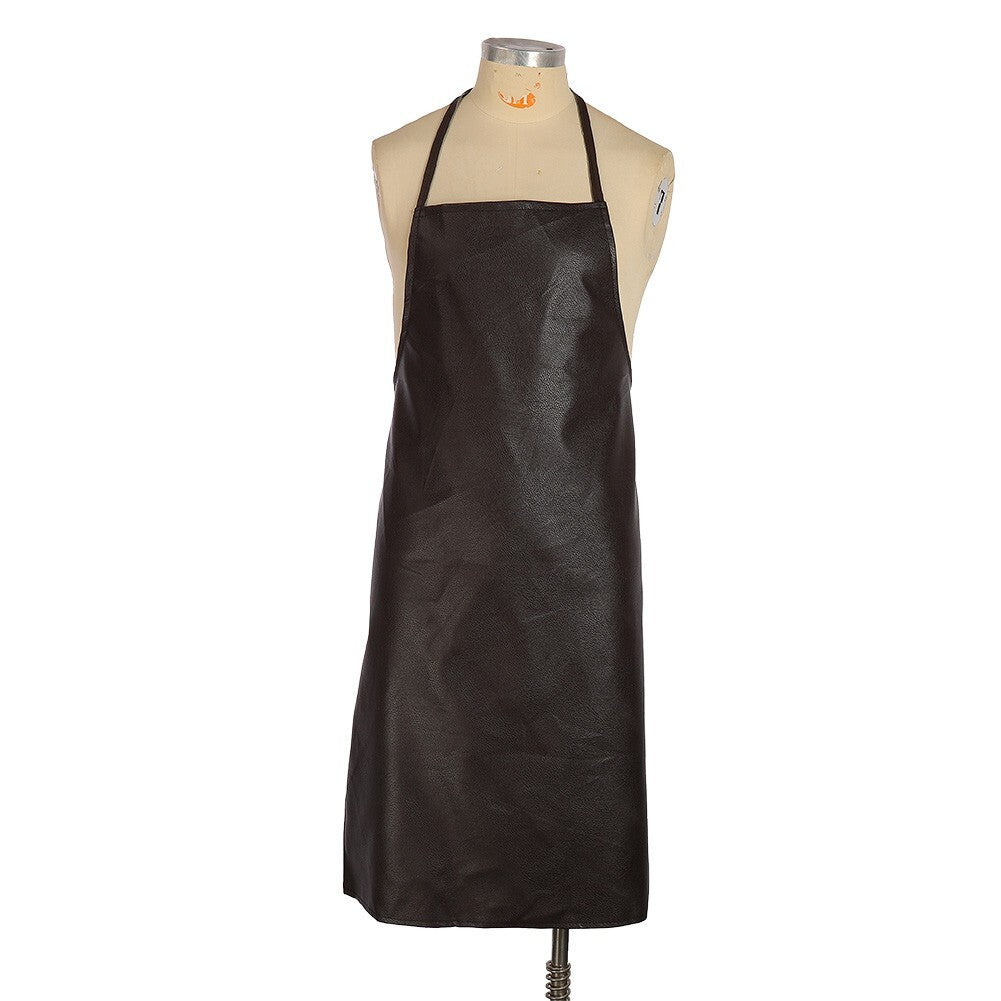 38.2 Inch Leather Welding Work Apron Heat Resistant & Flame Retardant Welder-Bib
