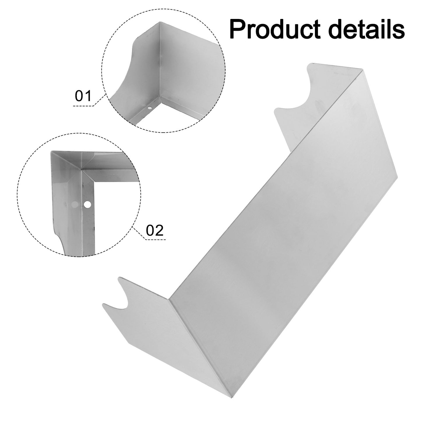 Outdoor Stainless Steel Rain Cover for Doorbells and Sockets Waterproof Design