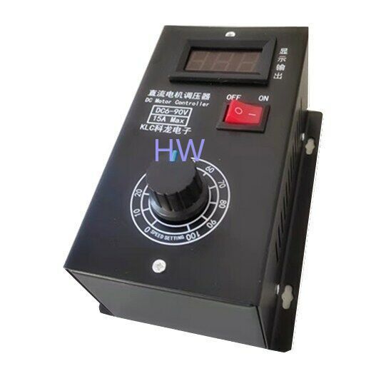1PC Stepless Voltage Regulation DC6V-90V Pwm DC Motor Governor PLC 15A 1000W