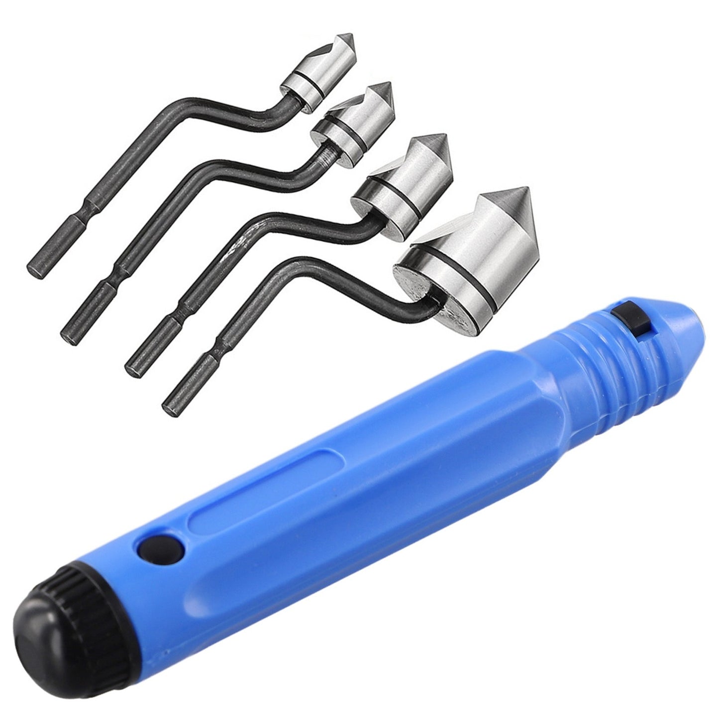Deburring Tool with Changeable Cutter Heads for Various Materials NB1000 Handle