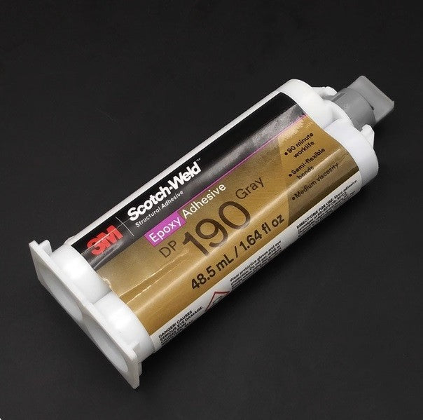 3M Scotch-Weld Epoxy Adhesive DP190 Gray 48.5 mL (1.64 oz)  Free ship