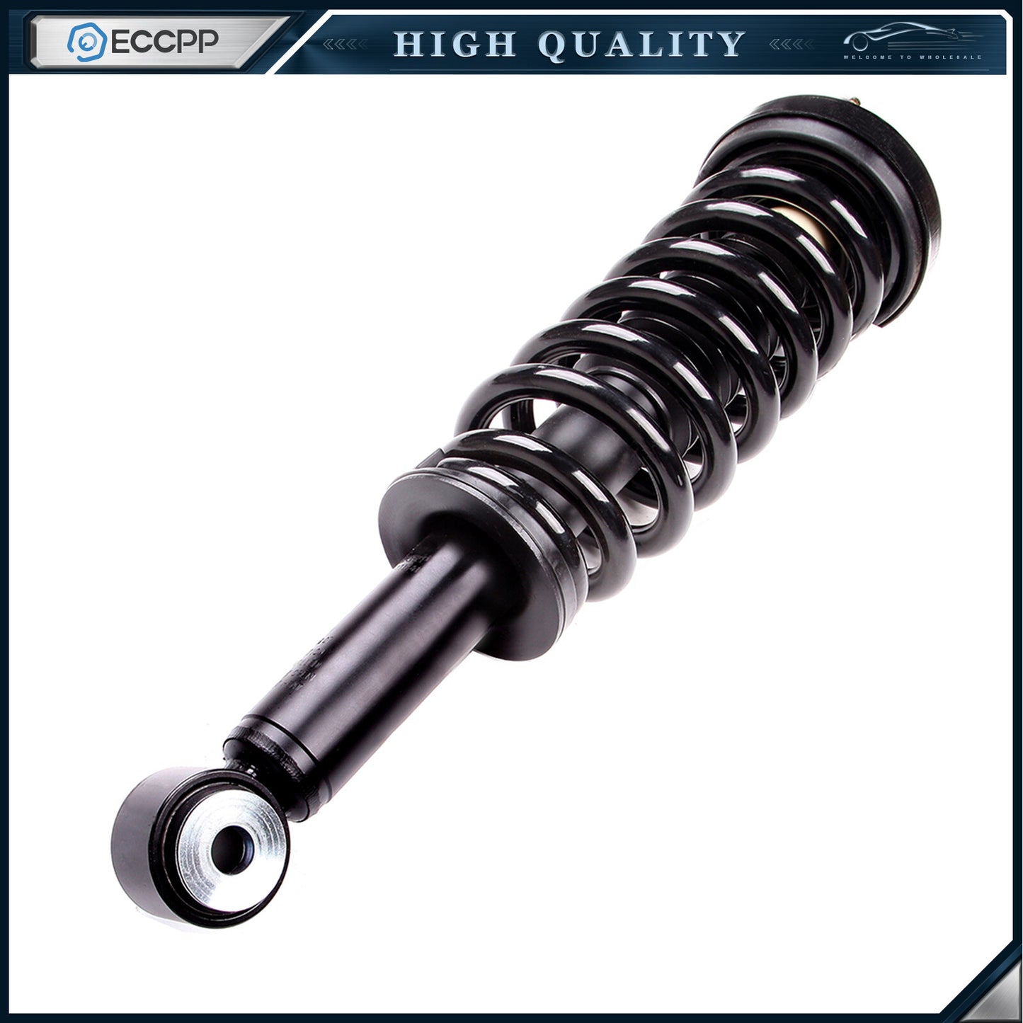 2.5" Front Leveling Lift Kit & Front Complete Struts For 2009-2013 Ford F150 4WD
