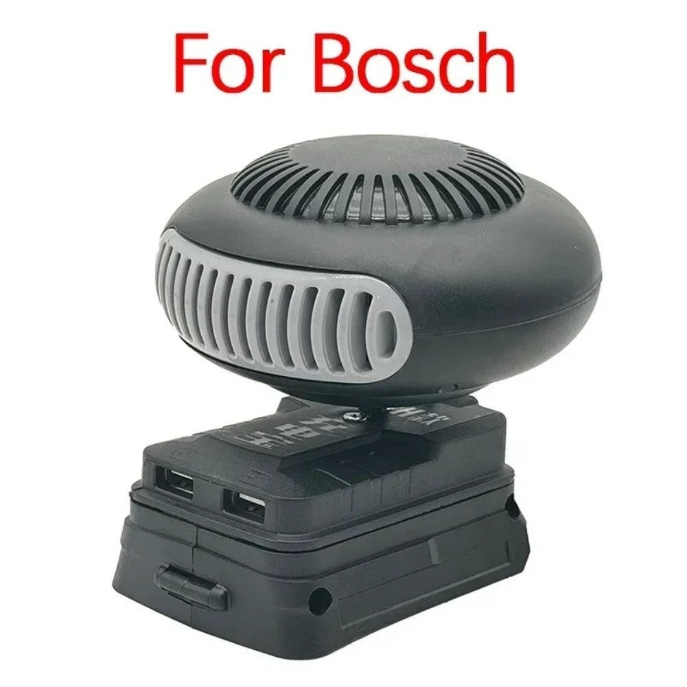 Battery Powered Portable Heater with Fast 3 Second Heat for Car and Outdoor Use