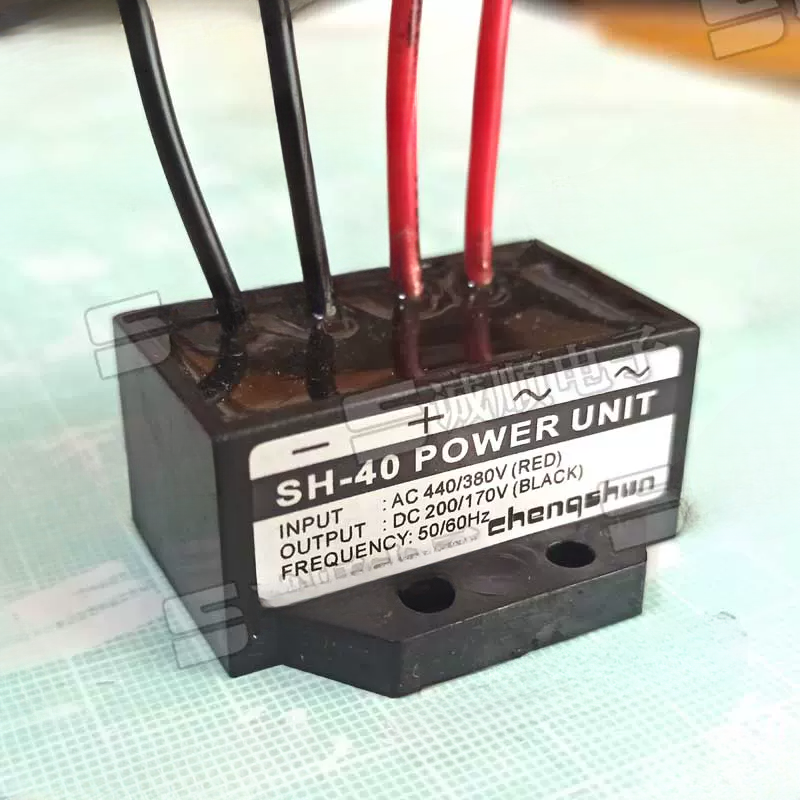 RECTIFIER POWER UNIT SH-40 IN:AC 440/380V OUT:DC 200/170V 50/60H 1PCS