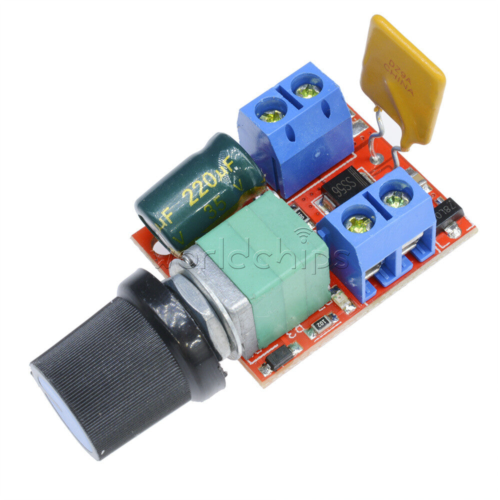 10Pcs DC 3V-35V 5A Motor PWM Speed Controller Speed Control Switch LED Dimmer