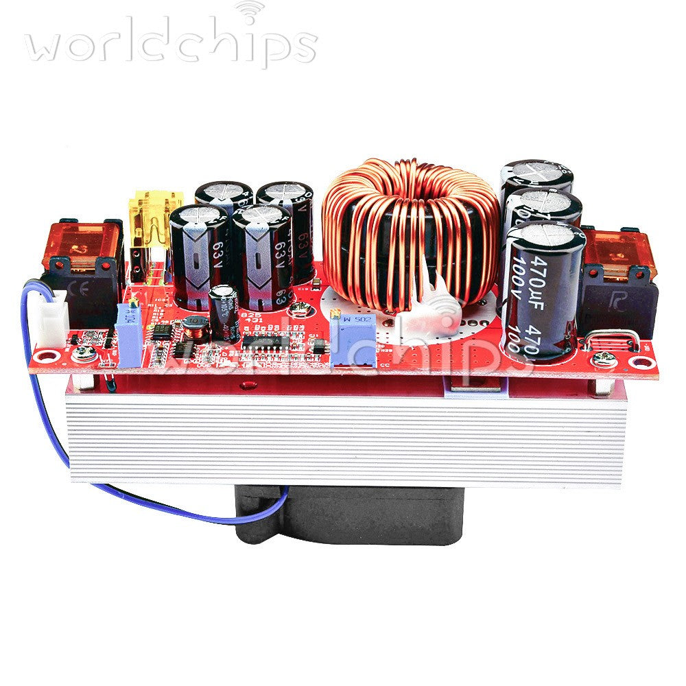 1800W 40A 10-60V to 12-90V  DC-DC Boost Converter Step Up Power Supply Module US